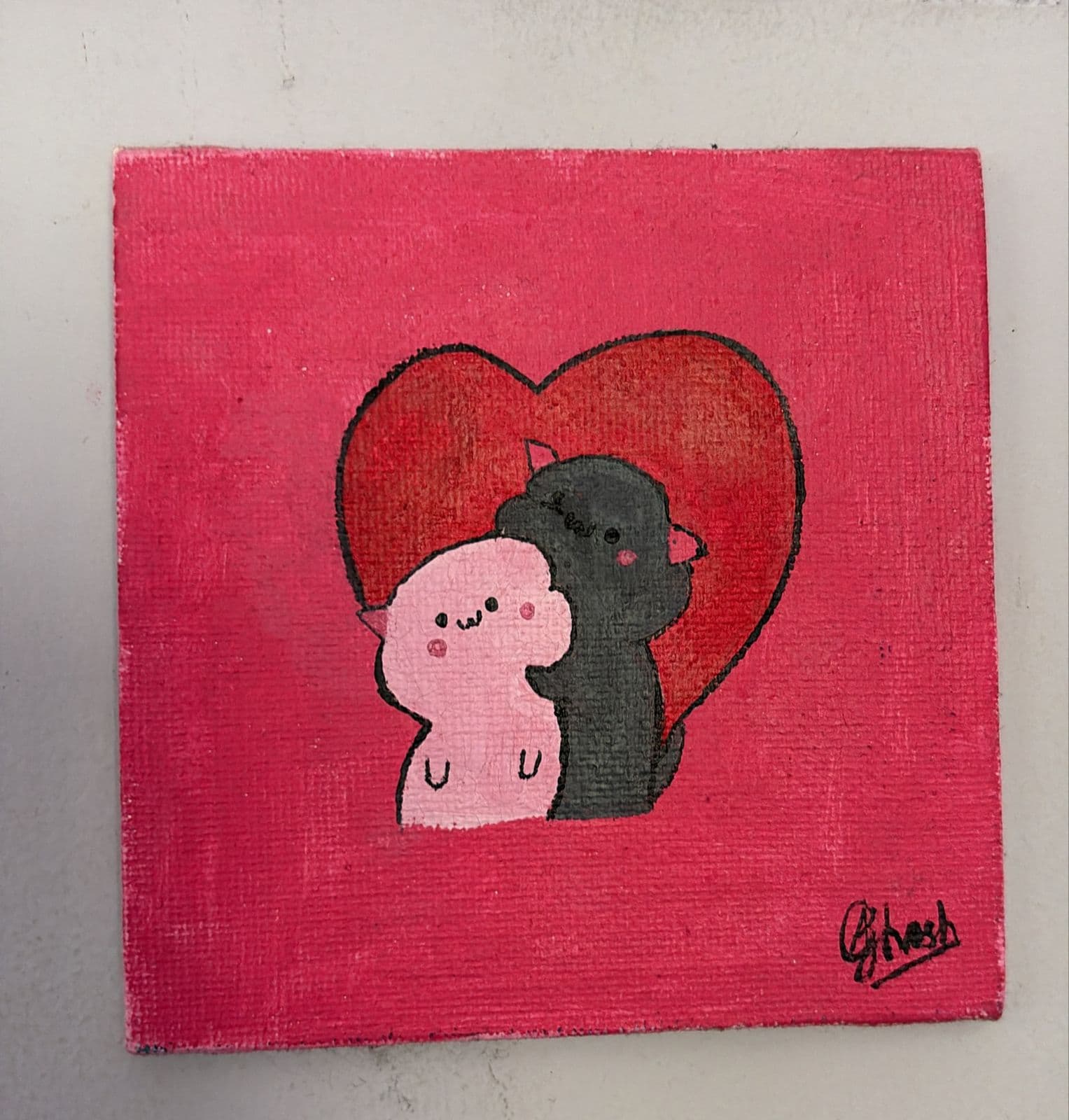 A small canvas